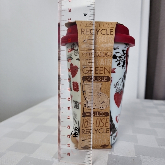 Eco One Ceramic Mug Silcone Lid - Picture 6 of 6